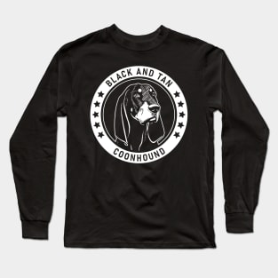 Black and Tan Coonhound Fan Gift Long Sleeve T-Shirt
